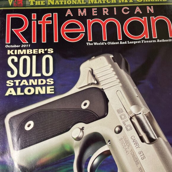 American Rifleman NRA Magazine October 2011 Vol 159 No 10 u National Rifle Assoc - Picture 2 of 16